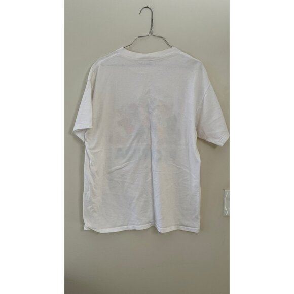 1980's DISNEY WORLD FLORIDA VELVA SHEEN T-SHIRT TEE L - Picture 3 of 4